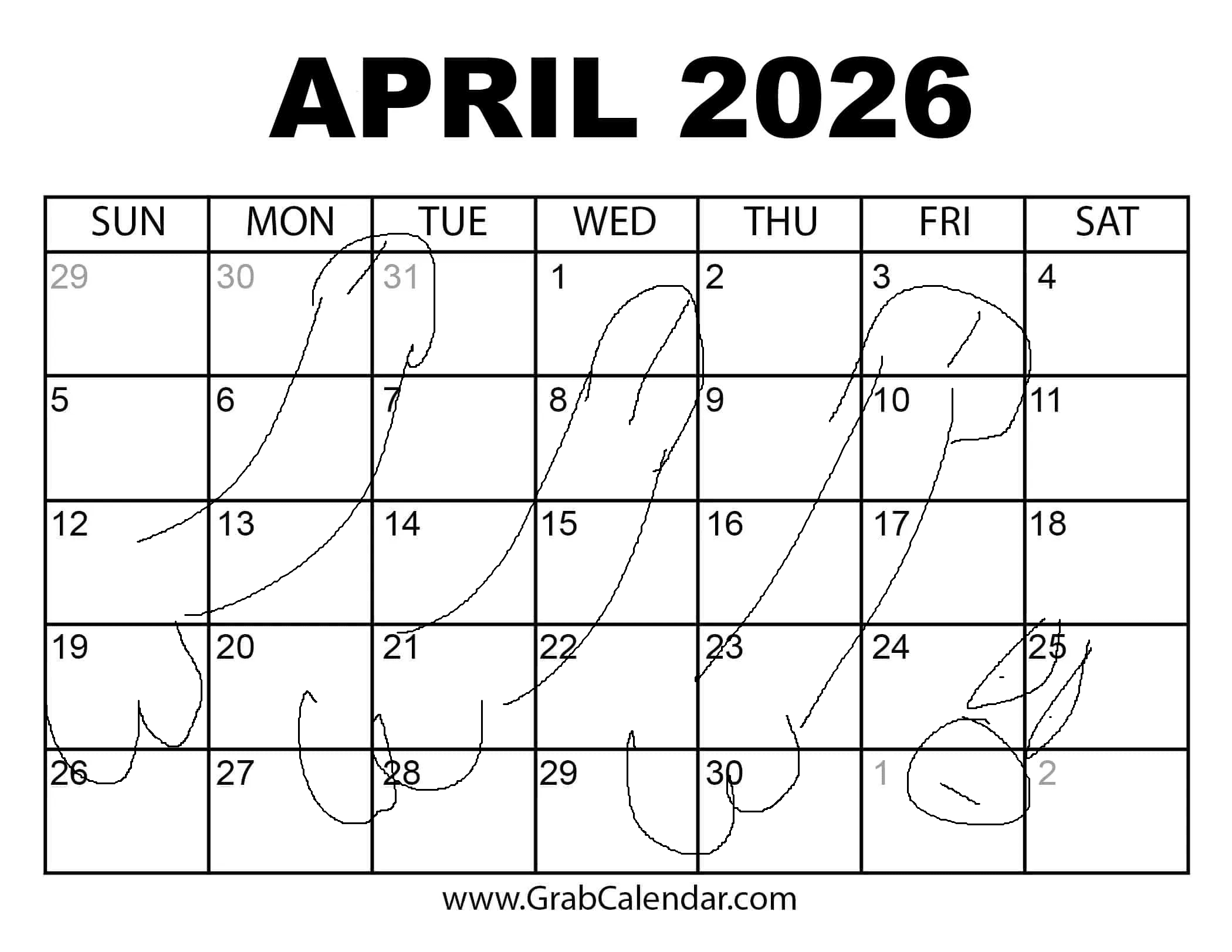April 2026 News Summary